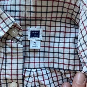 Janie and Jack boys size 6 shirt
